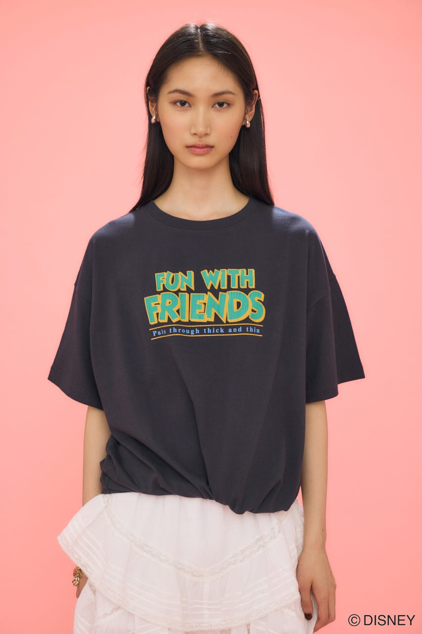 MD ALPHABET Tシャツ BLK FREE