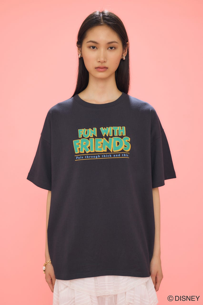 MD ALPHABET Tシャツ BLK FREE