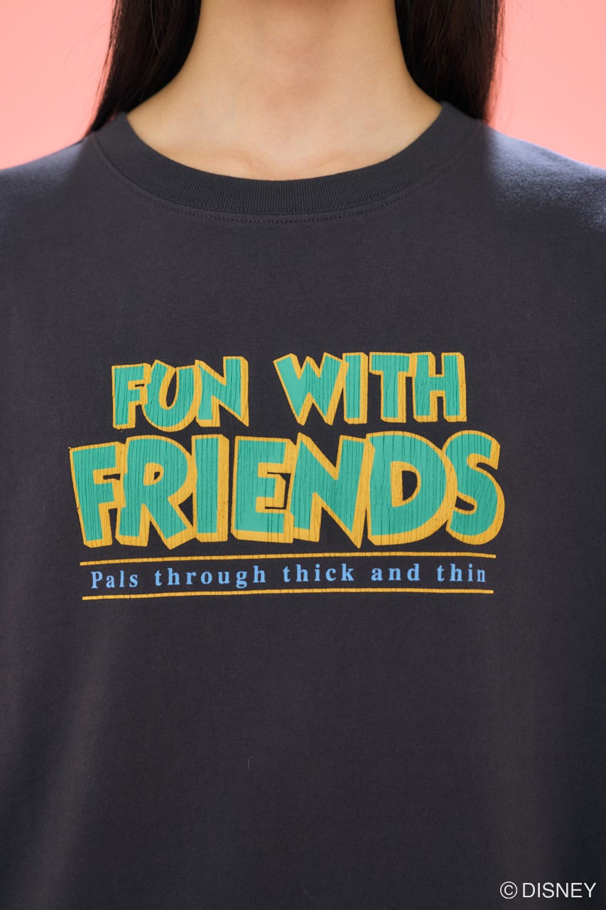 MD ALPHABET Tシャツ BLK FREE