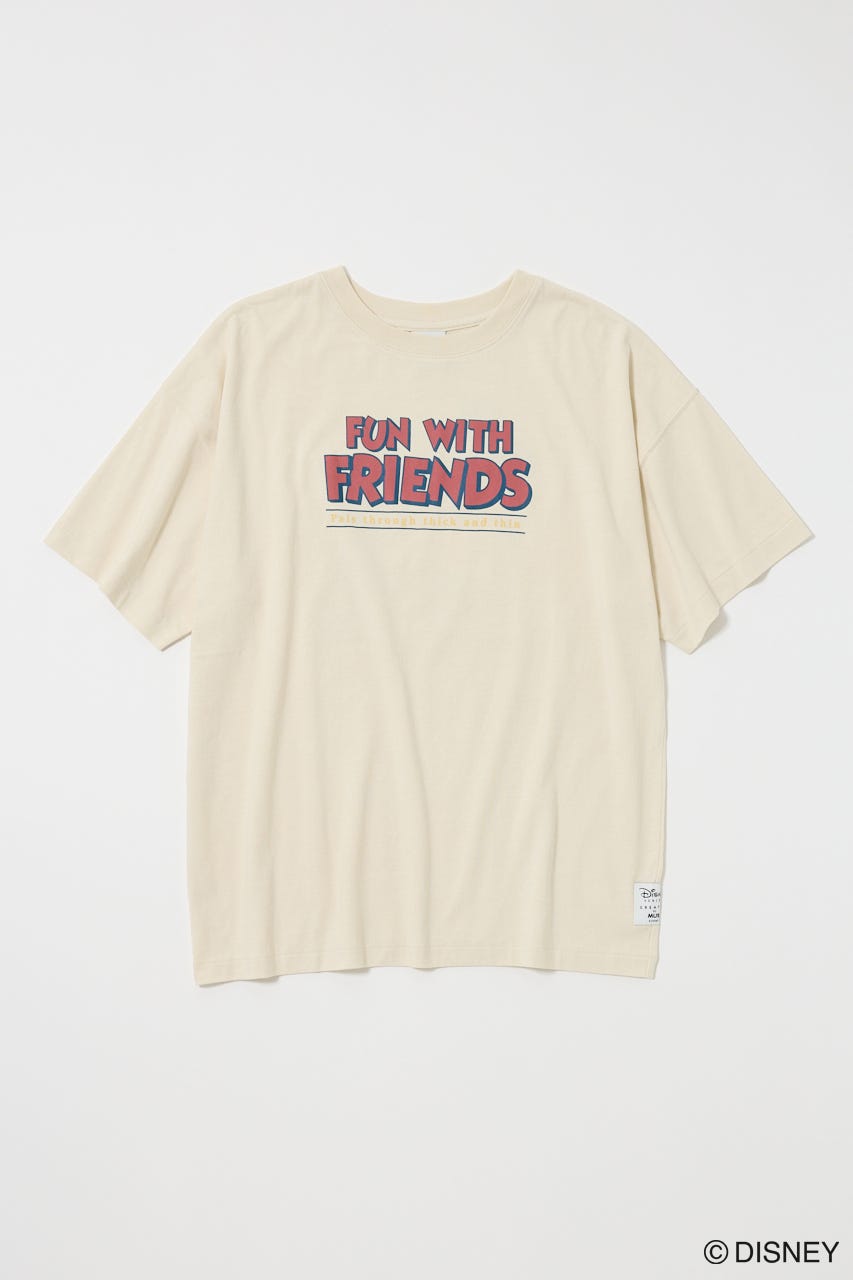 MD ALPHABET Tシャツ WHT FREE