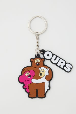LS OURS RUBBER キーチェーン