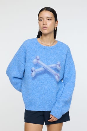 PU RELAXED FIT ニットトップス