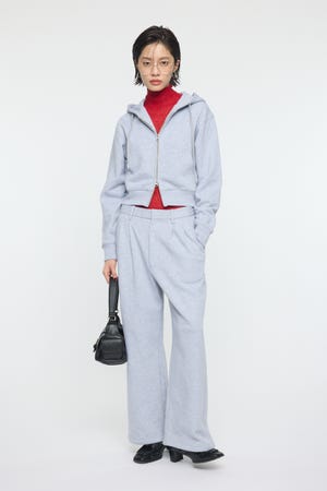 PU SLACKS SWEAT パンツ