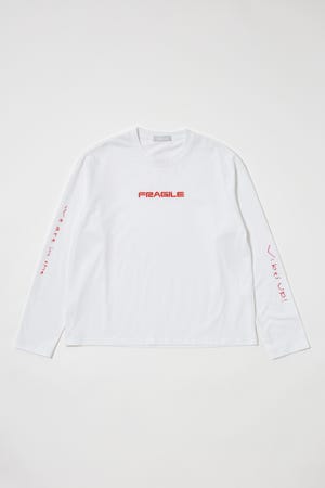 PU FRAGILE ロング TEE