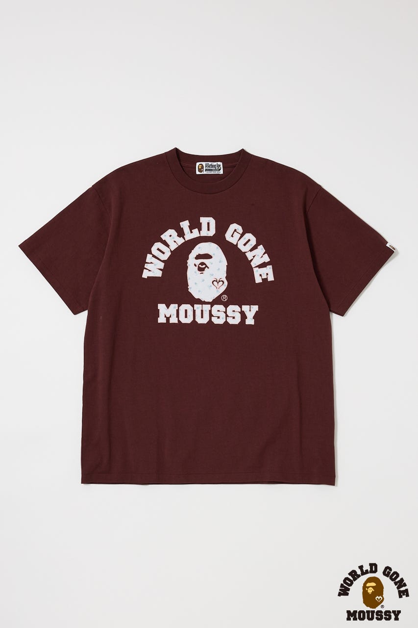 MOUSSY | BP/MS COLLEGE PATCH TEE (Tシャツ・カットソー(半袖