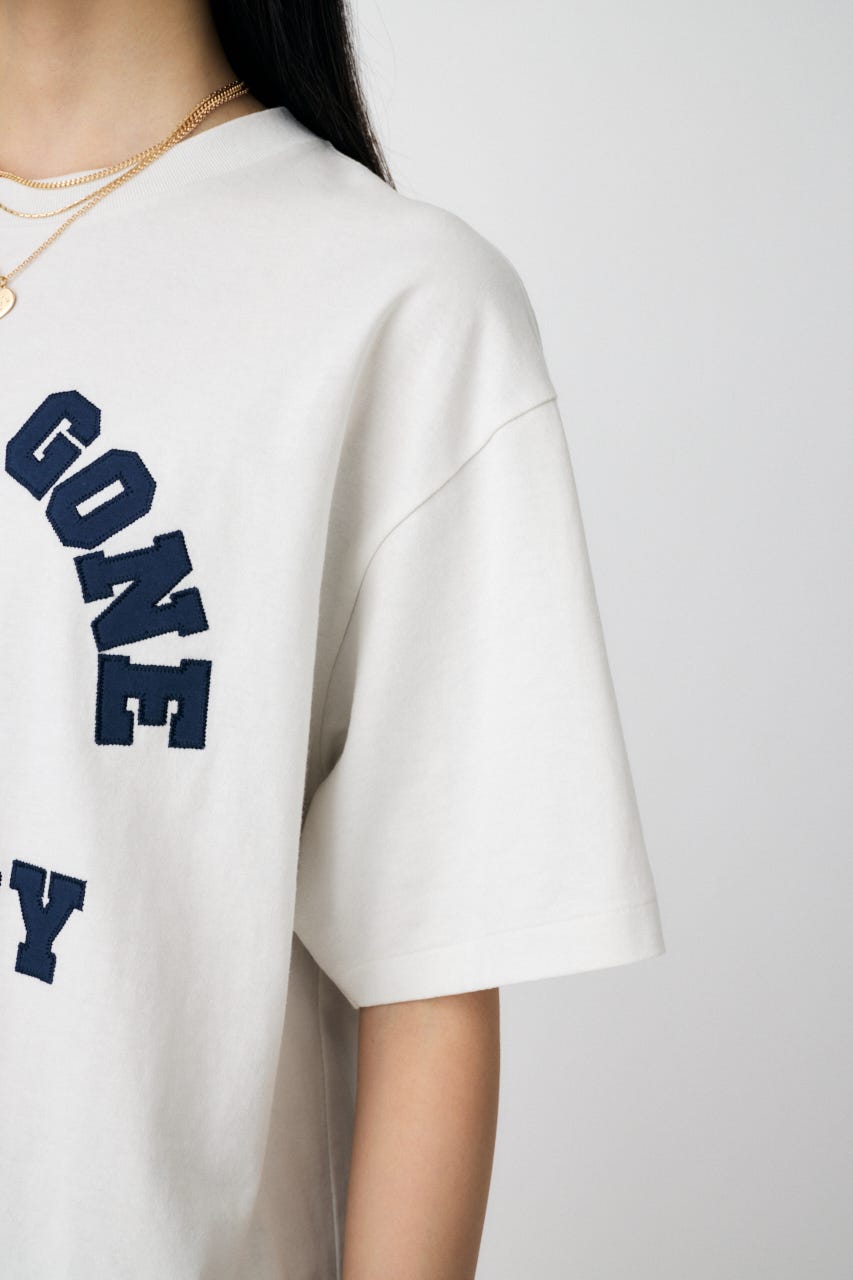 MOUSSY | BP/MS COLLEGE PATCH TEE (Tシャツ・カットソー(半袖