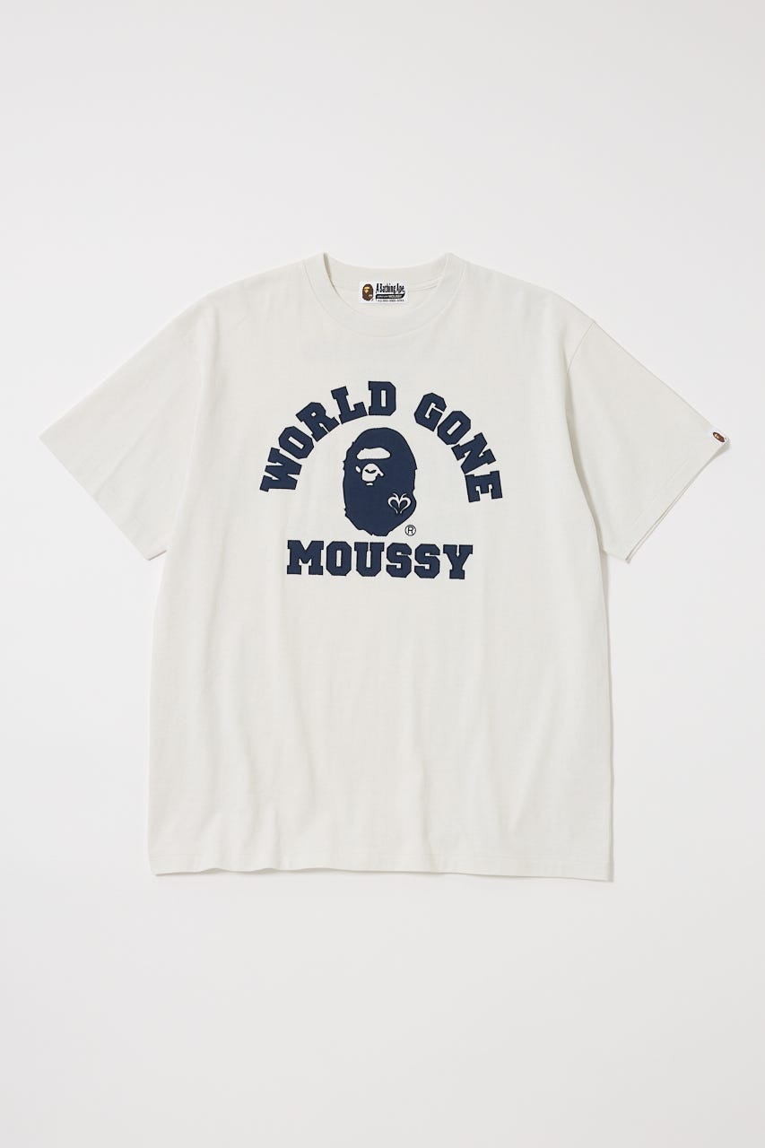 MOUSSY | BP/MS COLLEGE PATCH TEE (Tシャツ・カットソー(半袖