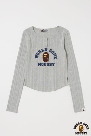 ちぇるたん様❤️⭐️A67⭐️ moussy ♥ ボリュームスリーブ 長袖 トップス 袖カフスペプラムトップス｜WOMEN｜250ISB80-493E｜AZUL BY