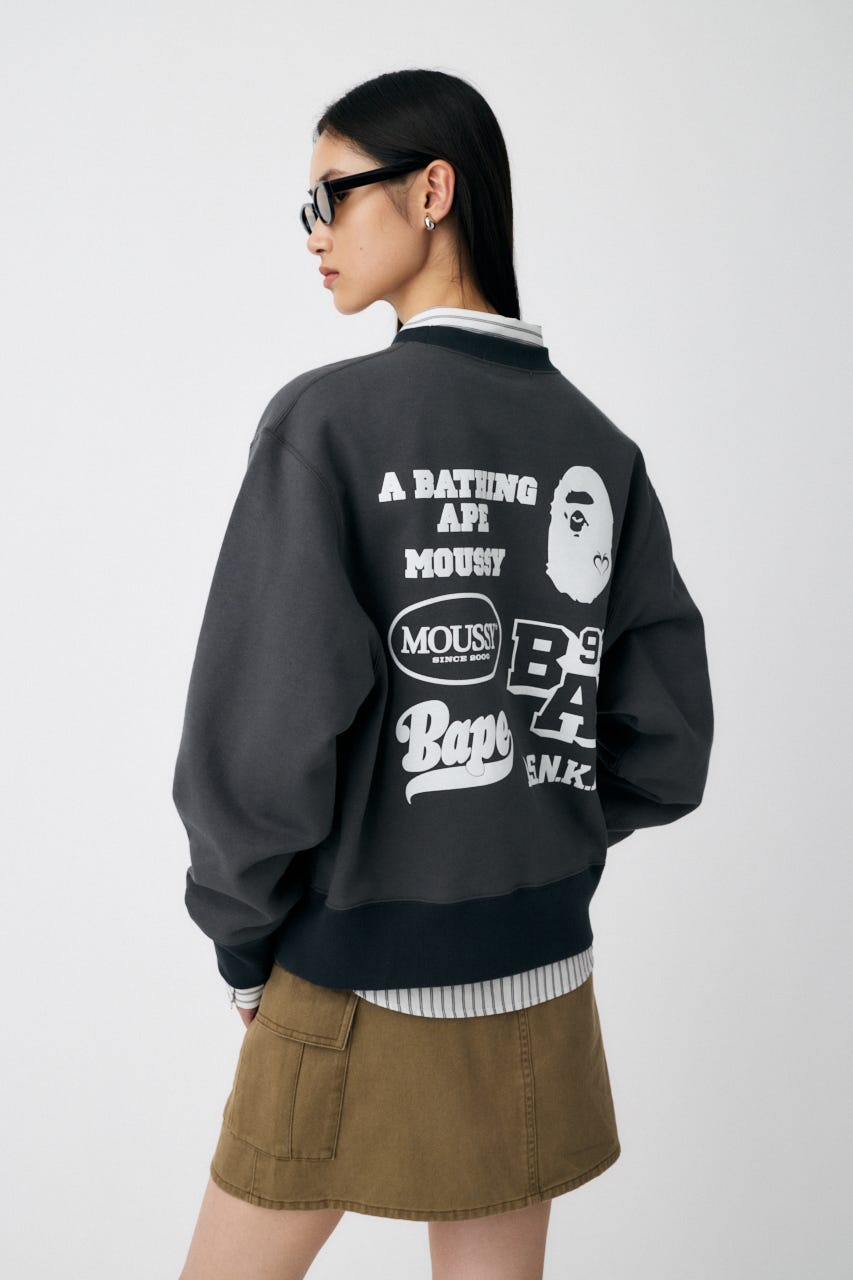 値下げ‼️BP/MS RELAXED FIT クルーネック MOUSSY | BP/MS RELAXED FIT クルーネック (スウェット