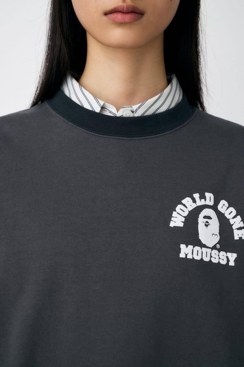 MOUSSY | BP/MS RELAXED FIT クルーネック (スウェット