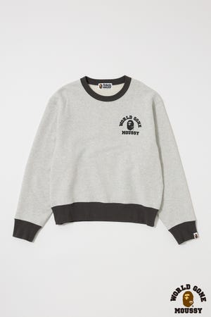MOUSSY | BP/MS RELAXED FIT クルーネック (スウェット