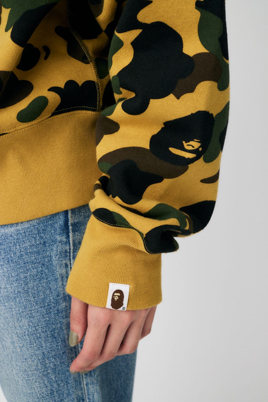 BP/MS COLLEGE LOGO ZIP フーディー　MOUSSY/BAPE Moussy Bape BP/MS COLLEGE LOGO ZIP フーディー - メルカリ