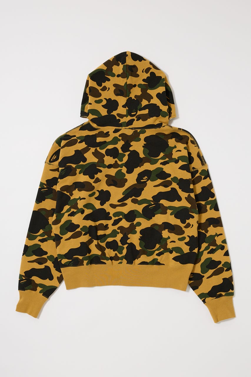 トップス MOUSSY A BATHING APE COLLEGE LOGO ZIP BAPE College logo full zip hoodie Red A Bathing Ape Size XL