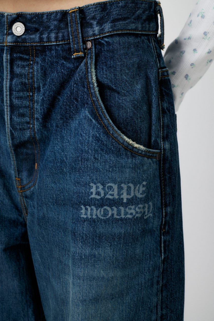 MOUSSY | BP/MS CURVE ストレート (ワイド ) |SHEL'TTER WEBSTORE