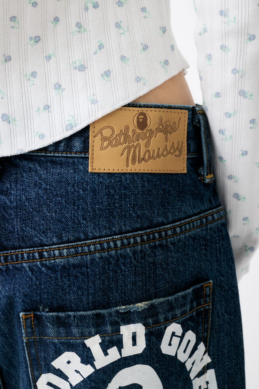 MOUSSY | BP/MS CURVE ストレート (ワイド ) |SHEL'TTER WEBSTORE