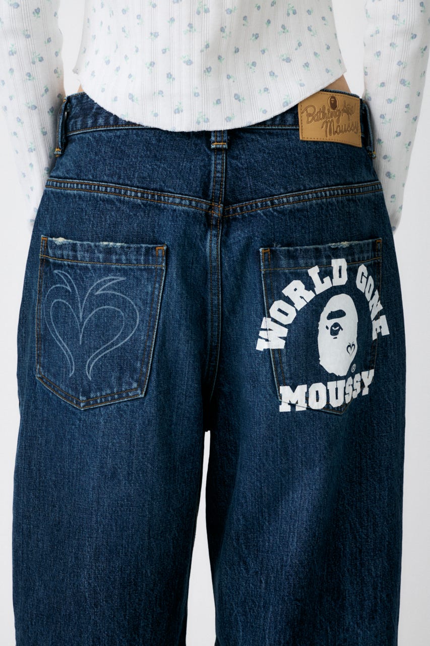 MOUSSY | BP/MS CURVE ストレート (ワイド ) |SHEL'TTER WEBSTORE