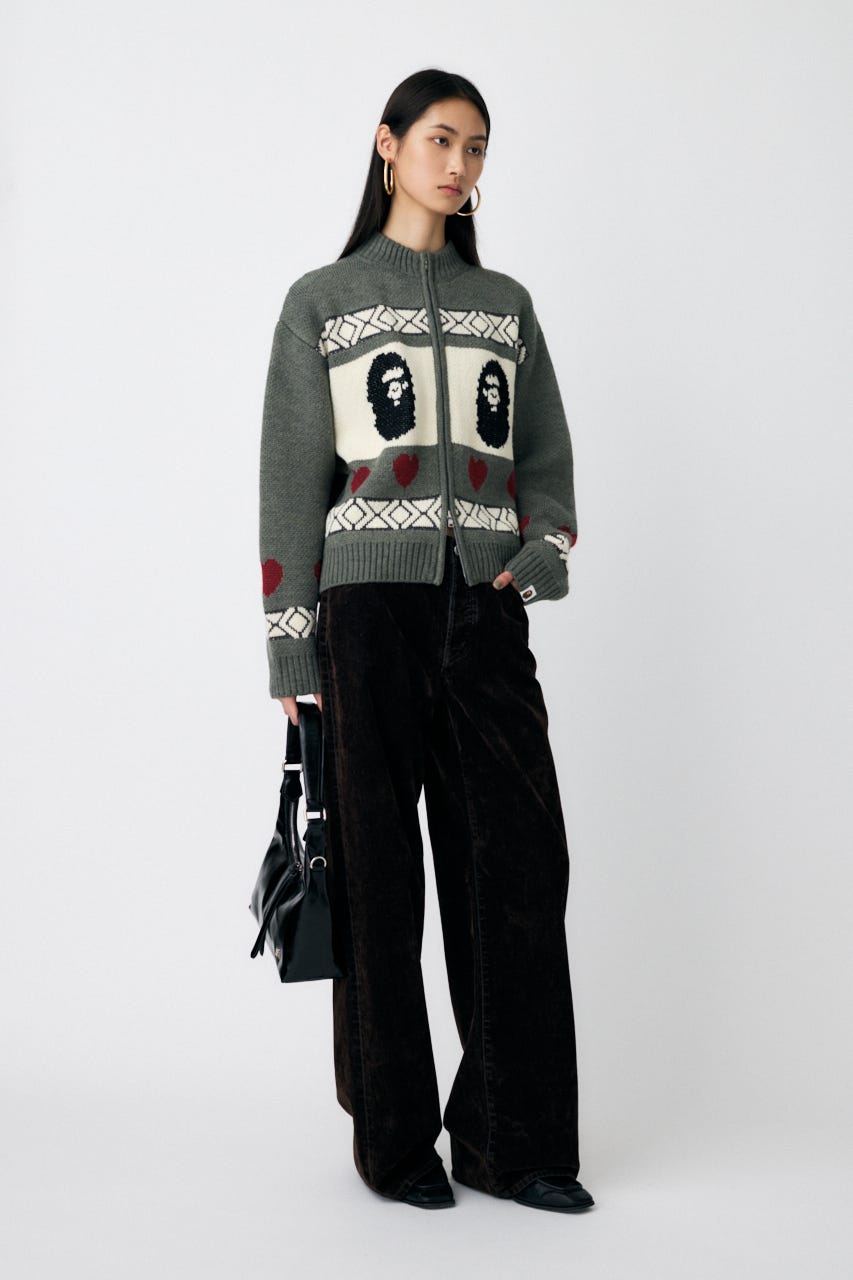 MOUSSY | BP/MS KNIT カーディガン (カーディガン ) |SHEL'TTER