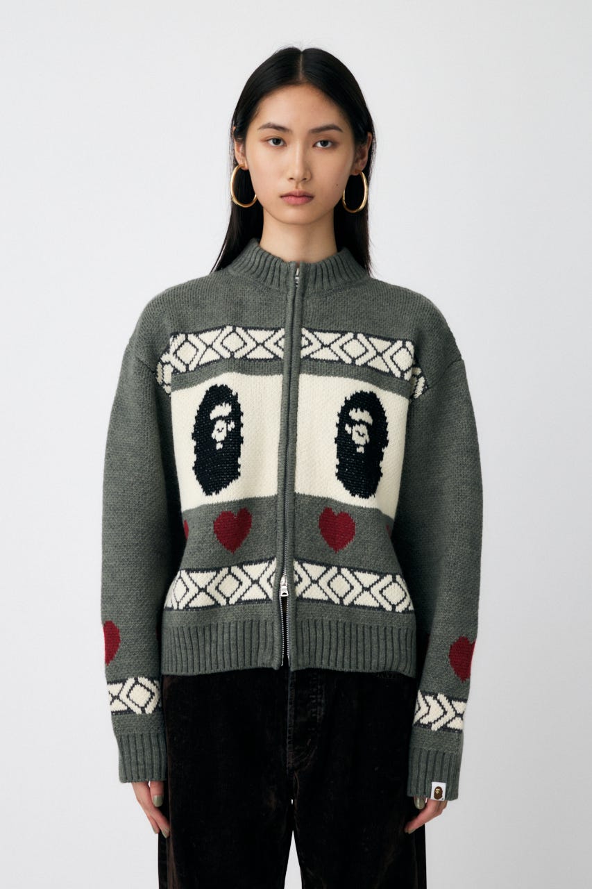 MOUSSY | BP/MS KNIT カーディガン (カーディガン ) |SHEL'TTER