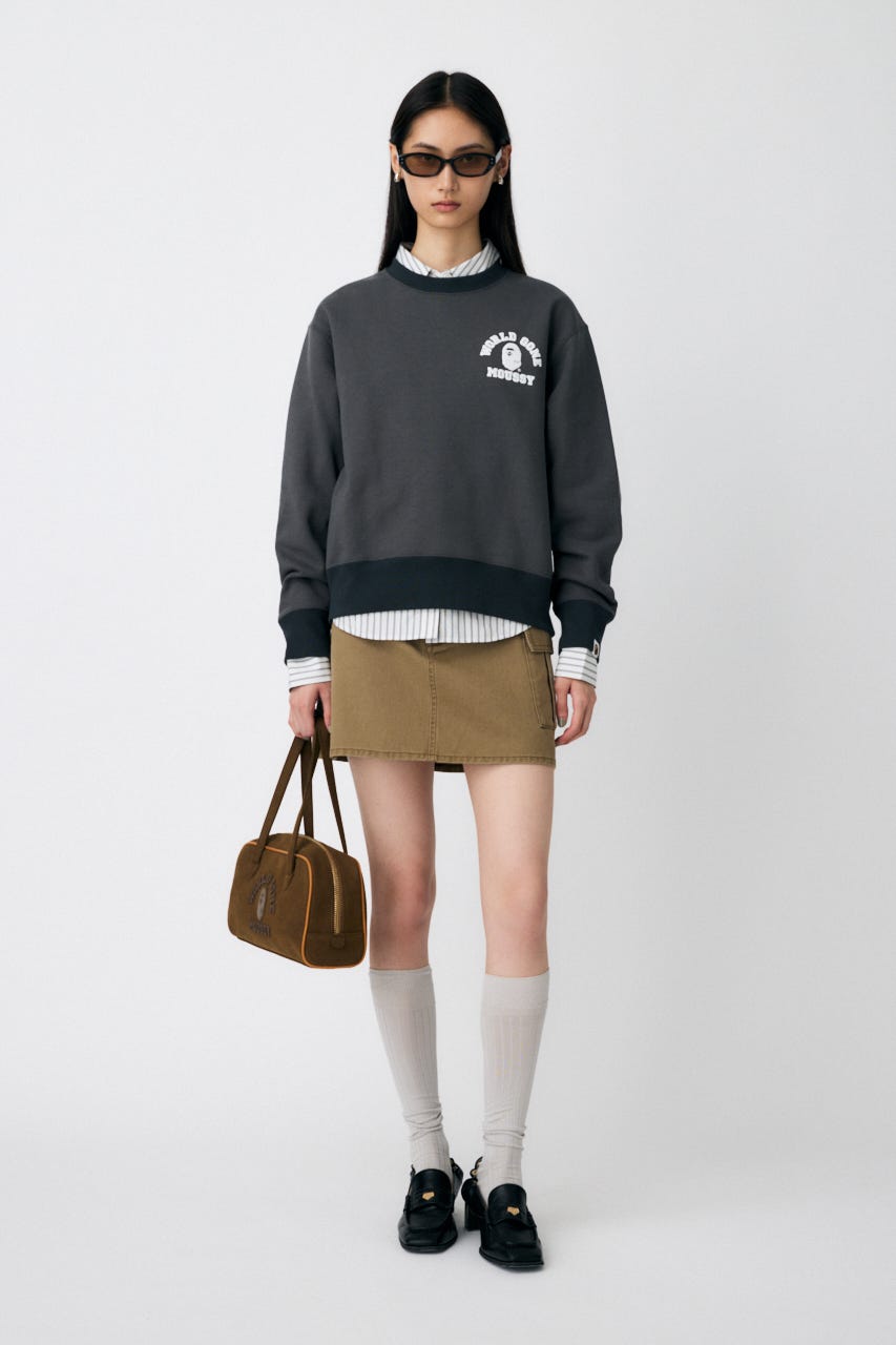 MOUSSY A BATHING APE BOSTON バッグ BAPE X MOUSSY 】BOSTON BAG | bape.com
