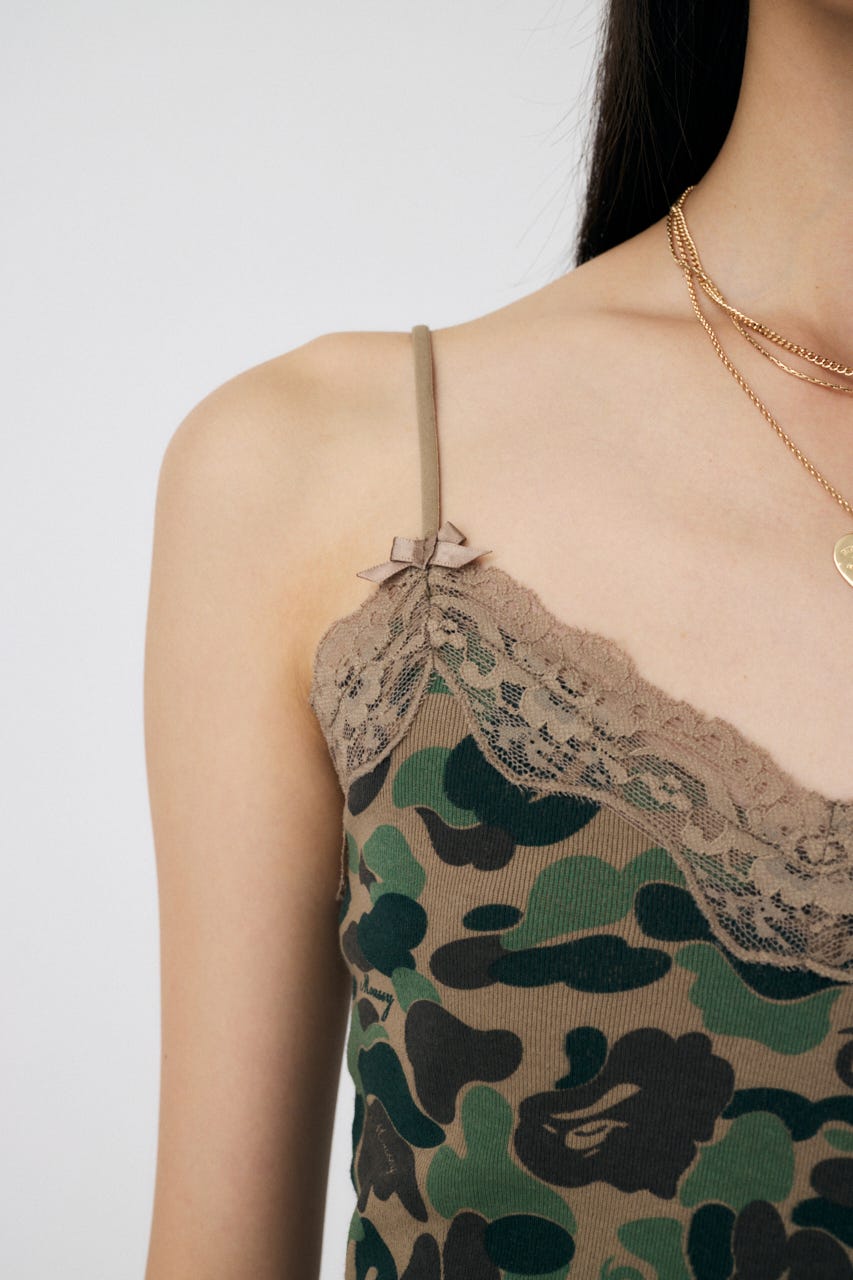 MOUSSY | BP/MS CAMO アンダーウェア (キャミソール ) |SHEL