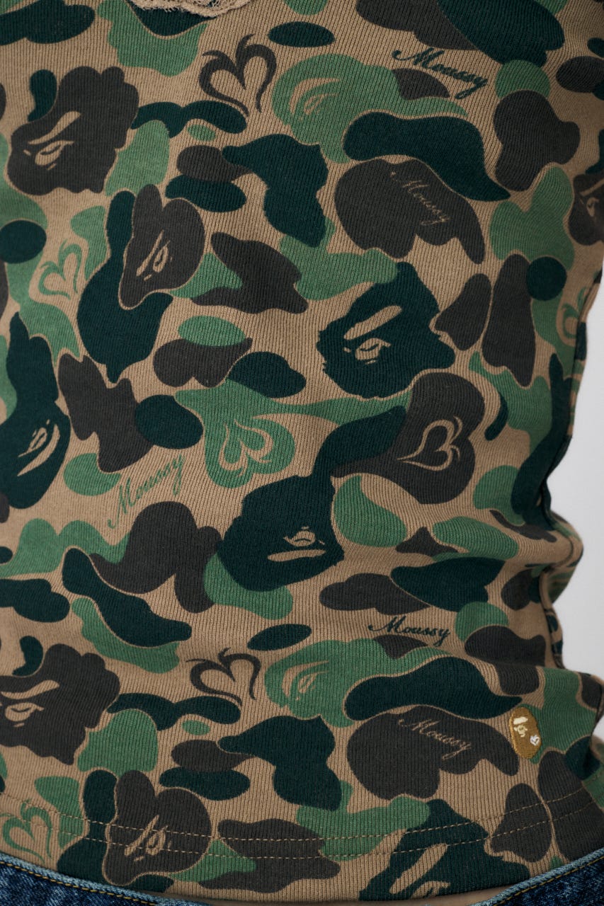 MOUSSY | BP/MS CAMO アンダーウェア (キャミソール ) |SHEL