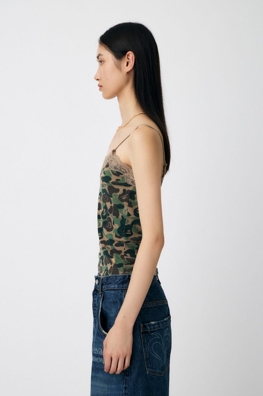 MOUSSY | BP/MS CAMO アンダーウェア (キャミソール ) |SHEL