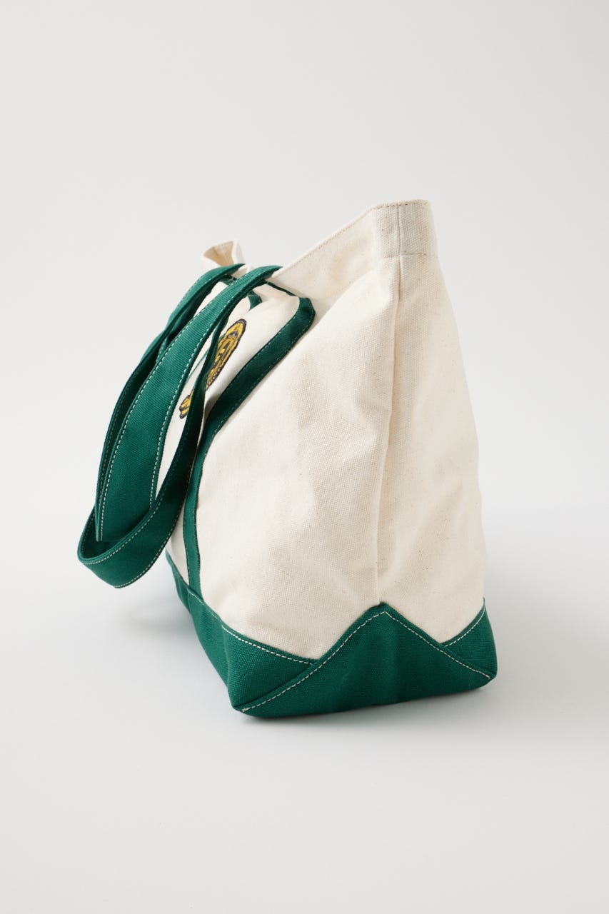 MOUSSY A BATHING APE EMBLEM トートバッグ BAPE X MOUSSY 】EMBLEM TOTE BAG | bape.com
