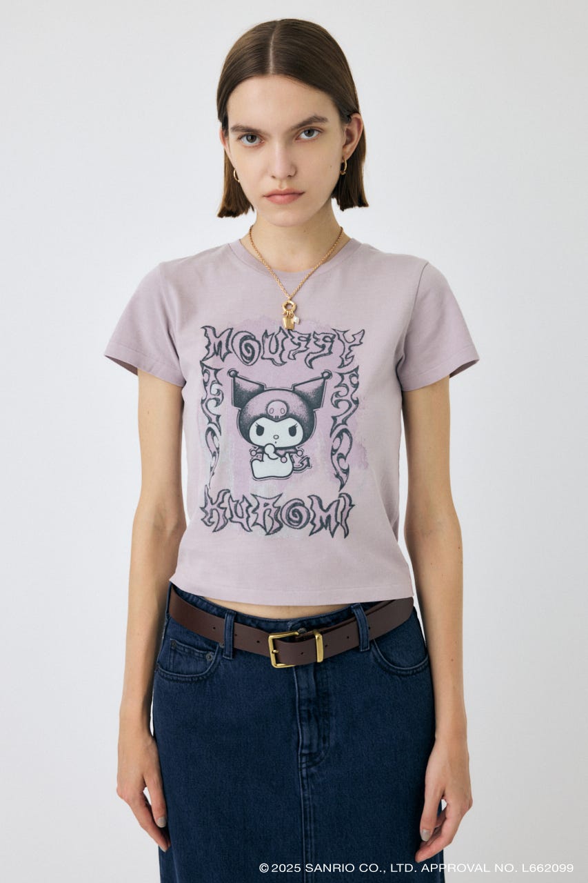 MOUSSY | KUROMI ベイビー TEE (Tシャツ・カットソー(半袖