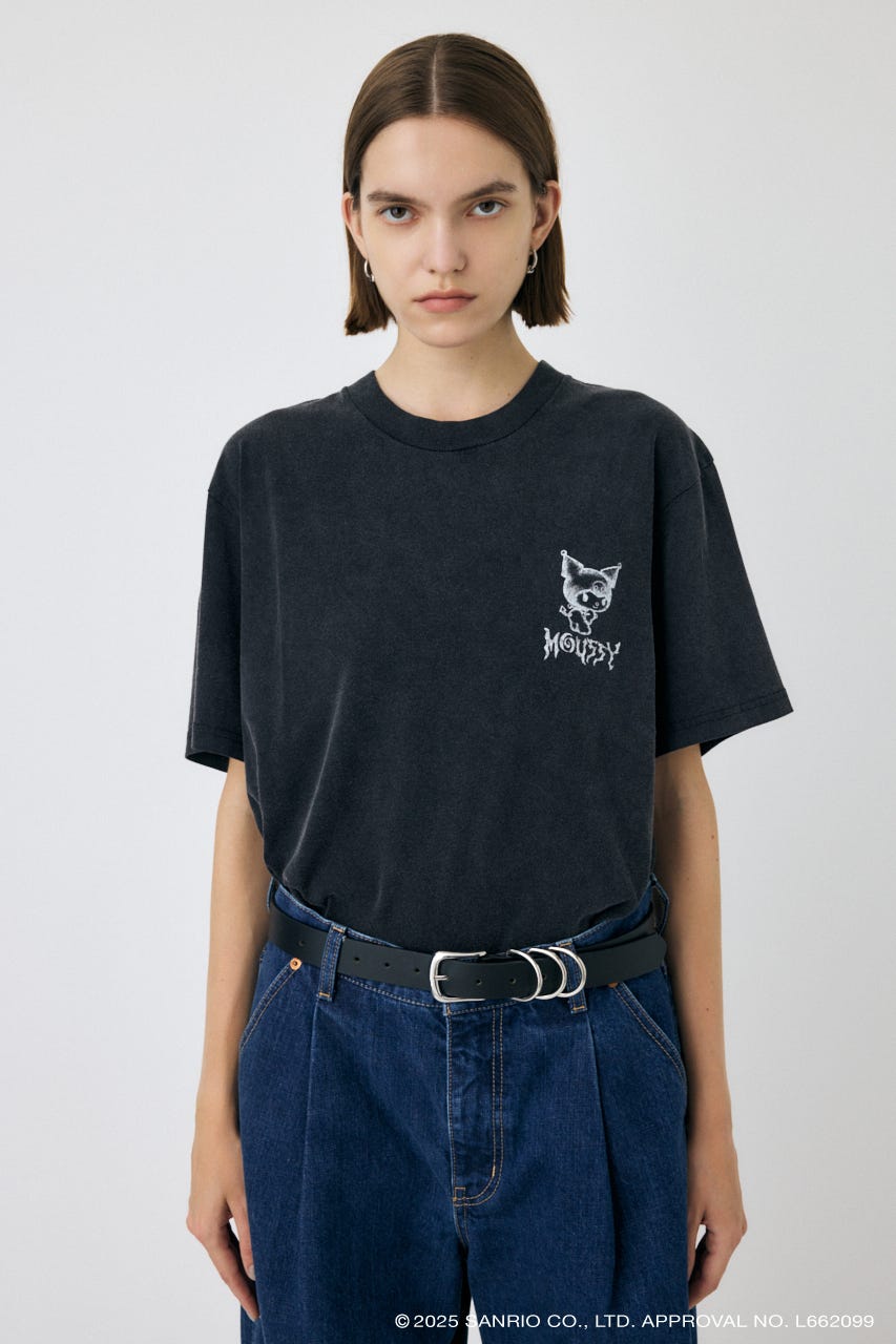 MOUSSY | KUROMI ボクシー TEE (Tシャツ・カットソー(半袖