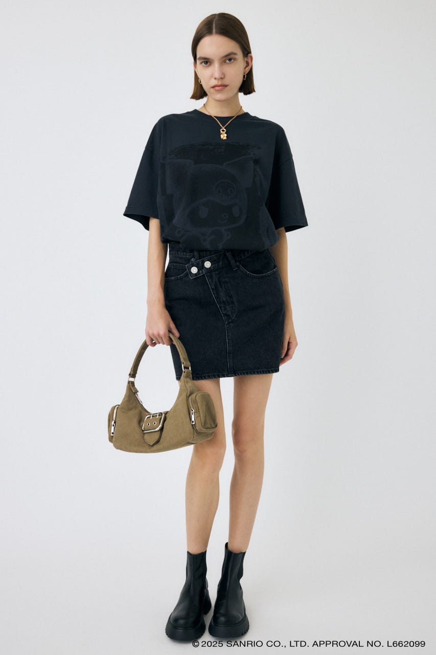 MOUSSY | KUROMI オーバーサイズ TEE (Tシャツ・カットソー(半袖