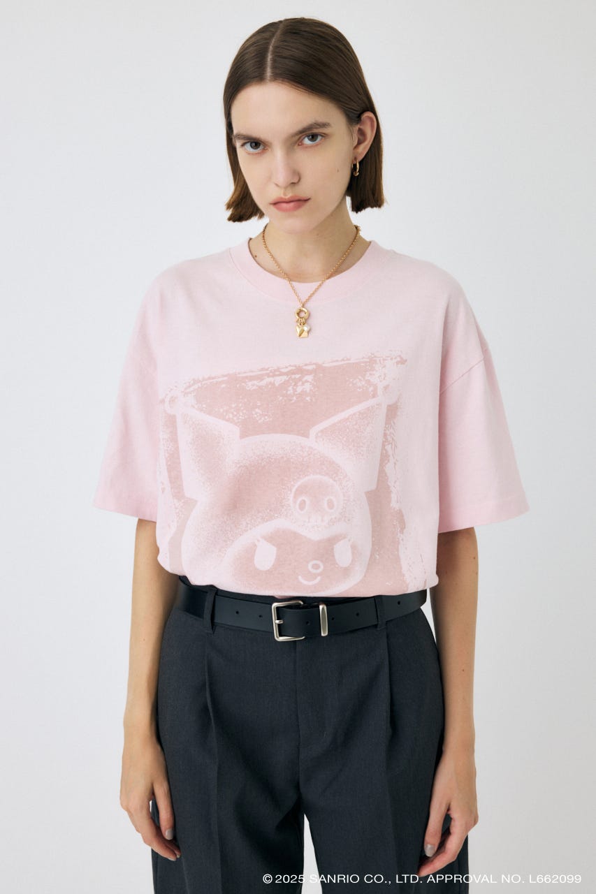 MOUSSY | KUROMI オーバーサイズ TEE (Tシャツ・カットソー(半袖