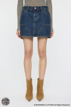 MOANDMO EMBROIDERY ミニスカート