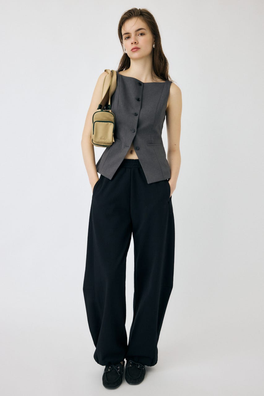 MOUSSY | CURVE LINE スウェットパンツ (パンツ ) |SHEL'TTER