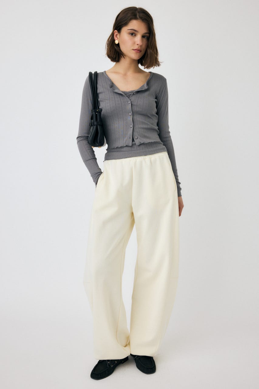 MOUSSY | CURVE LINE スウェットパンツ (パンツ ) |SHEL'TTER
