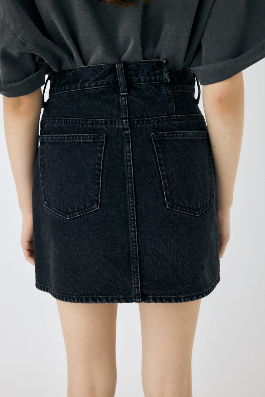 moussy CROSS WAIST ミニスカート CROSS WAIST ミニスカート（デニムスカート）｜MOUSSY（マウジー