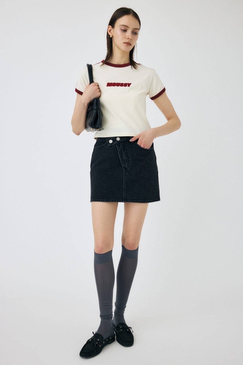 moussy クロスウエストミニスカート MOUSSY | CROSS WAIST ミニスカート (スカート ) |SHEL'TTER