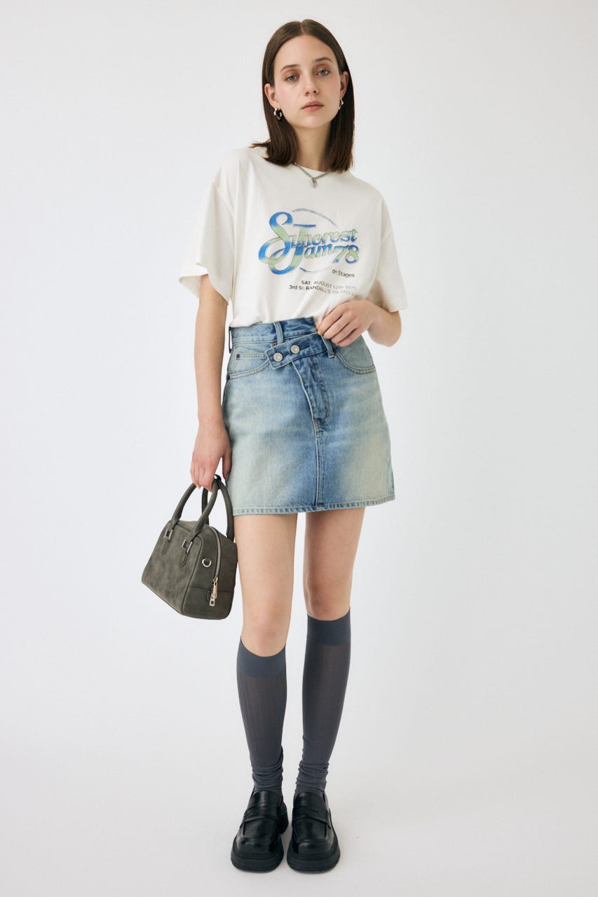 MOUSSY | CROSS WAIST ミニスカート (スカート ) |SHEL'TTER