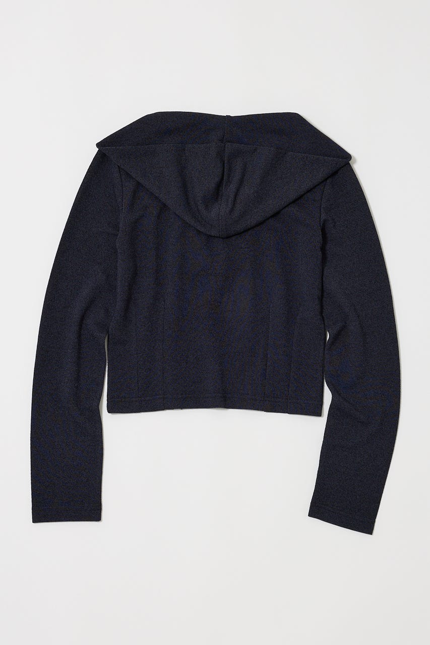 MOUSSY | SHEER HOODIE カーディガン (カーディガン ) |SHEL