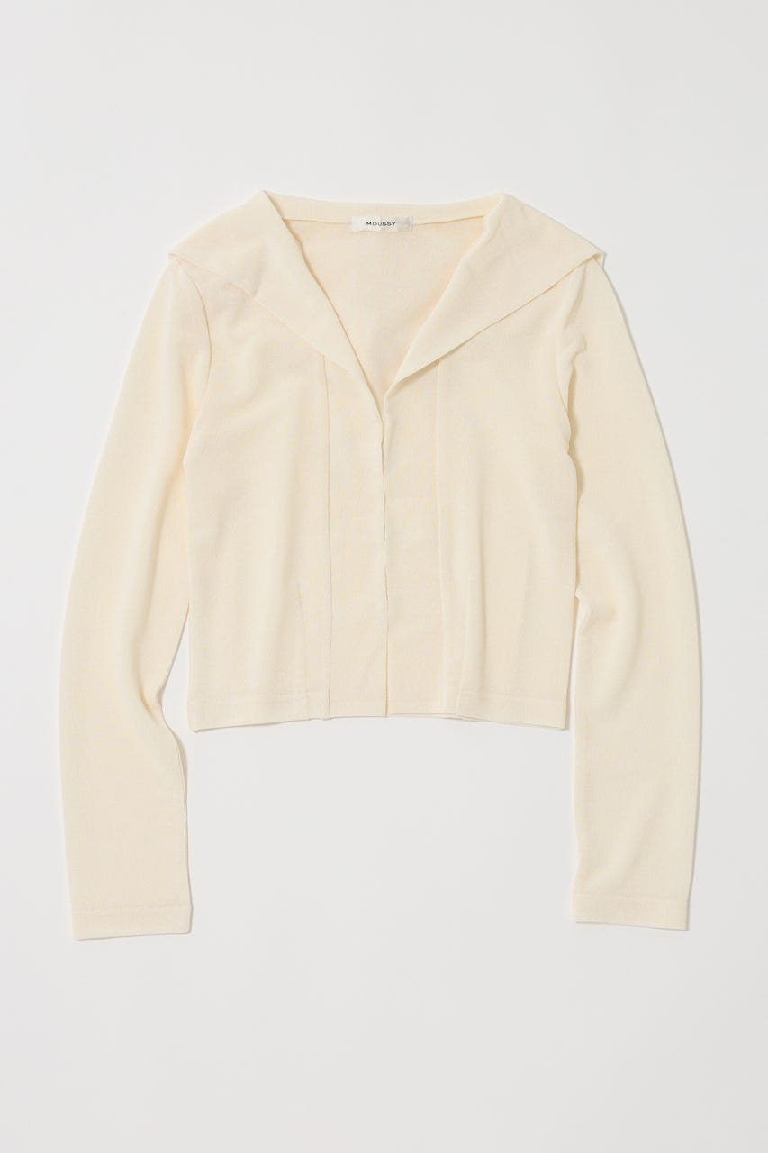 MOUSSY | SHEER HOODIE カーディガン (カーディガン ) |SHEL