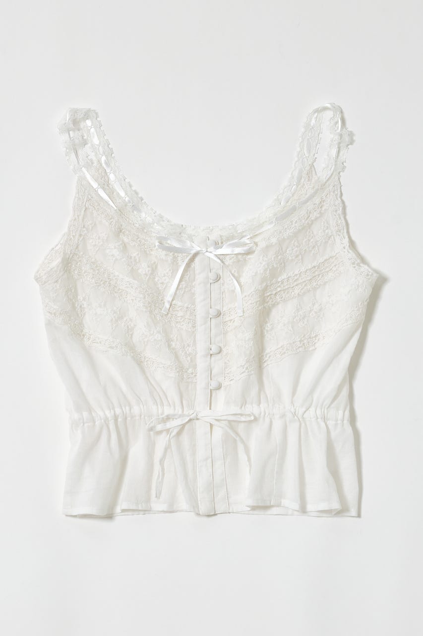 MOUSSYブラウス LACE CAMI MOUSSY | LACE CAMI トップス (キャミソール ) |SHEL'TTER WEBSTORE