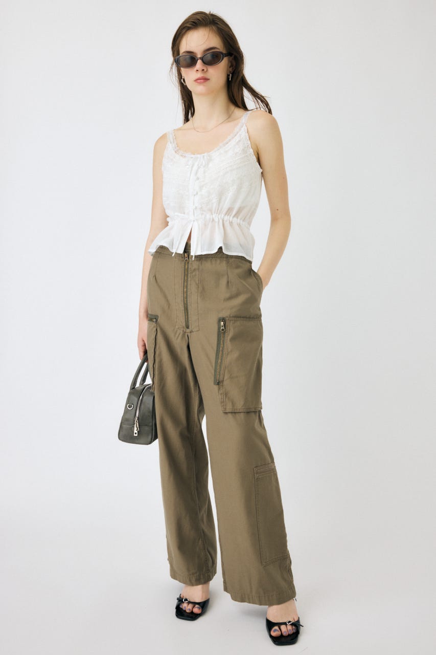 MOUSSY | LACE CAMI トップス (キャミソール ) |SHEL'TTER WEBSTORE