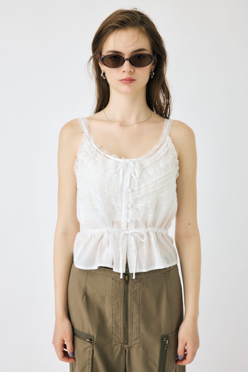 MOUSSY | LACE CAMI トップス (キャミソール ) |SHEL'TTER WEBSTORE