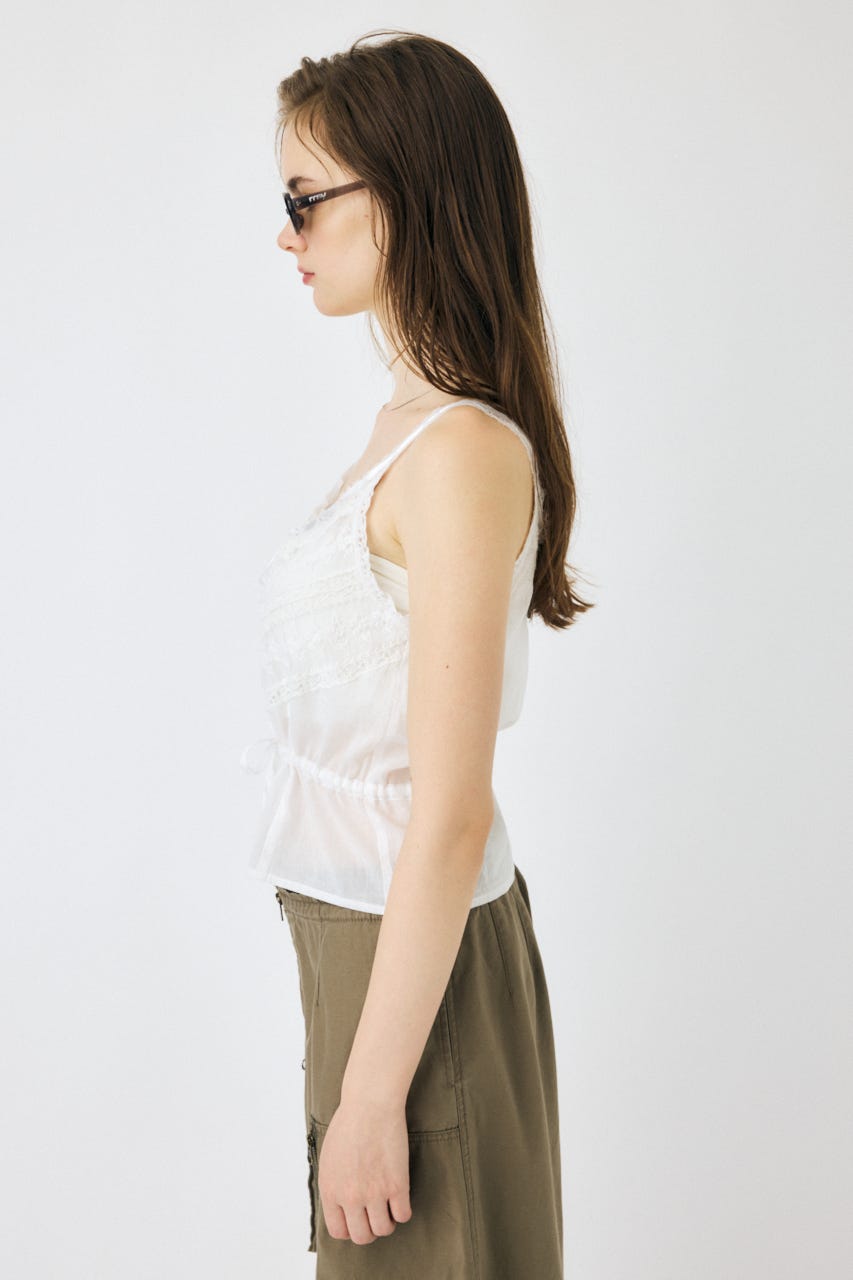 MOUSSYブラウス LACE CAMI MOUSSY | LACE CAMI トップス (キャミソール ) |SHEL'TTER WEBSTORE