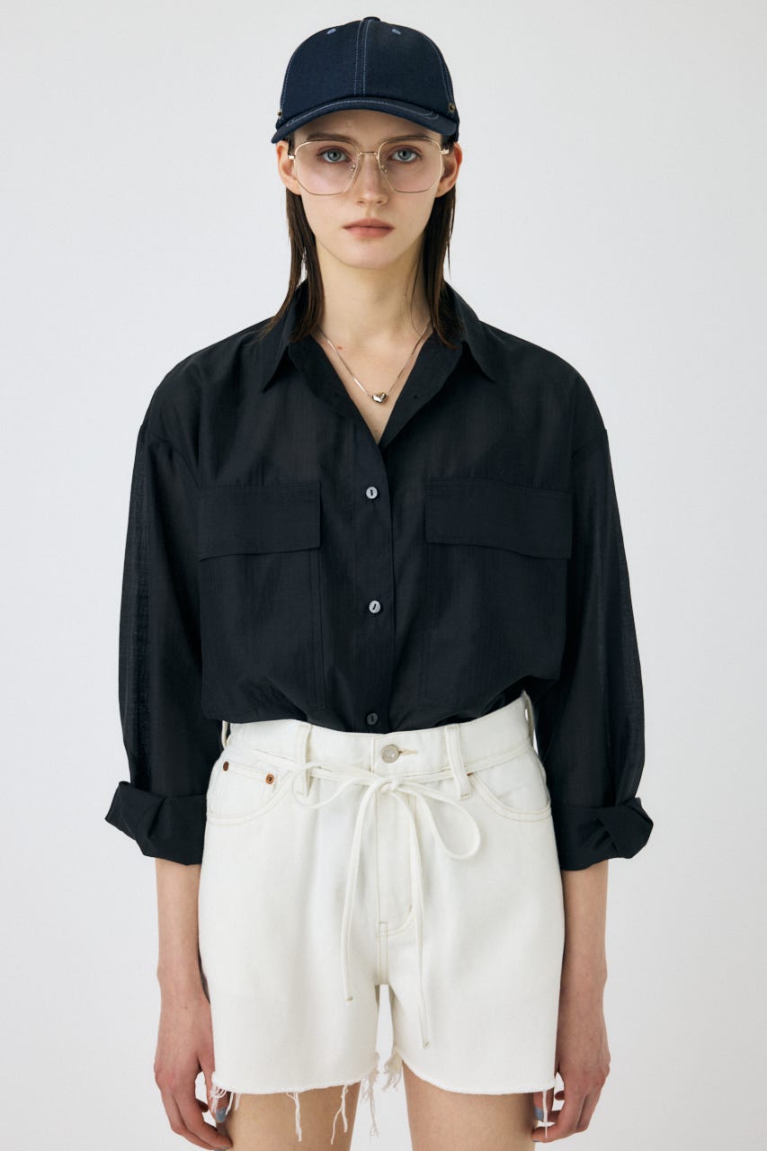 moussy - 送込！今季moussyミリタリーシャツ MOUSSY | RIP MILITARY シャツ (シャツ・ブラウス ) |SHEL'TTER