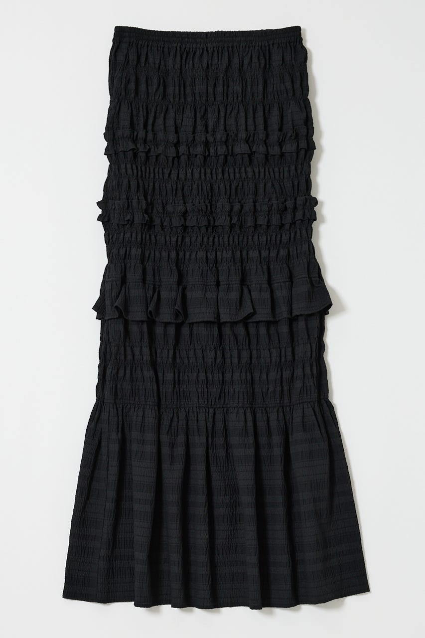 MOUSSY | SHIRRING LONG スカート (スカート(ロング) ) |SHEL