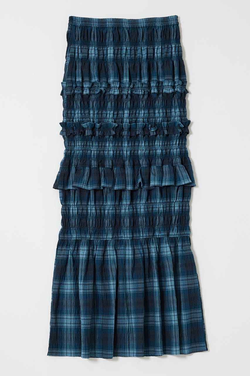moussy SHIRRING LONG スカート サイズ1 MOUSSY | SHIRRING LONG スカート (スカート(ロング) ) |SHEL