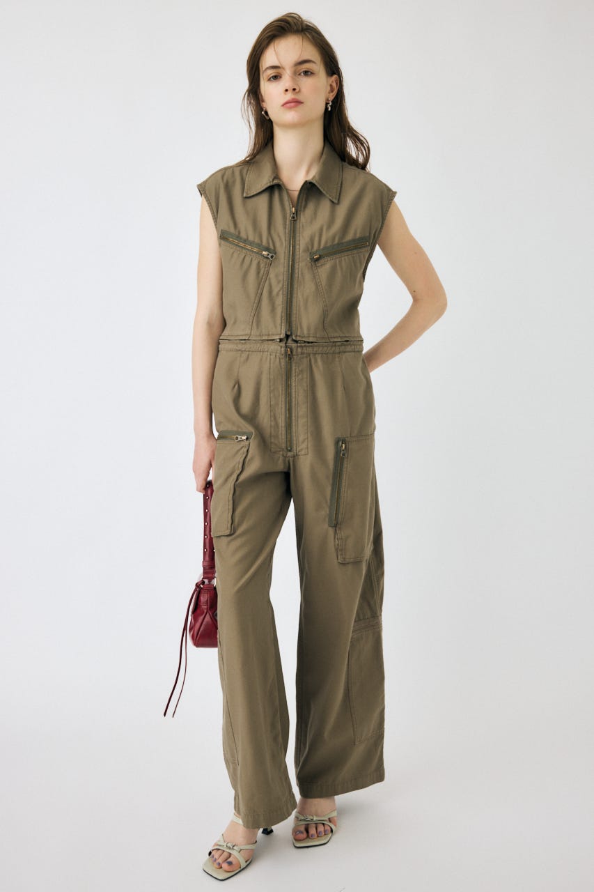 MOUSSY オールインワン MOUSSY | DETACHABLE オールインワン (オールインワン ) |SHEL