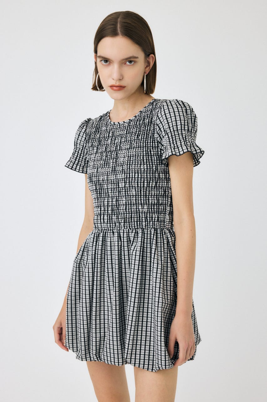 MOUSSY ギャザーバルーンミニドレス MOUSSY | GATHER BALLOON ミニドレス (ワンピース(ミニ