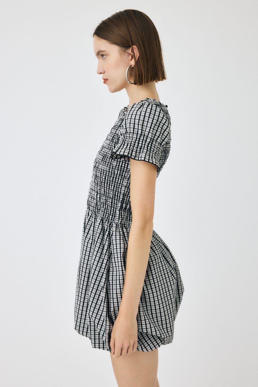 MOUSSY | GATHER BALLOON ミニドレス (ワンピース(ミニ