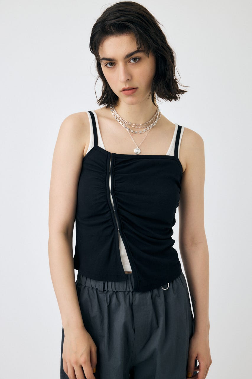 BLACK BY MOUSSY ランダムストライプキャミソール random stripe camisole(506269475) | ブラックバイマウジー